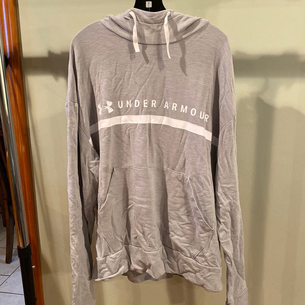 Women Under Armor light hoodie. Minimally worn